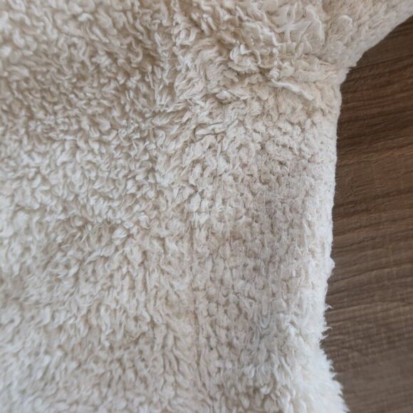 HELLY HANSEN fleece jacket teddy sherpa ski cozy comfy warm LARGE zip layering - Picture 5 of 11